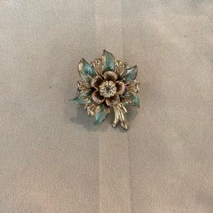 Antique Floral Pin